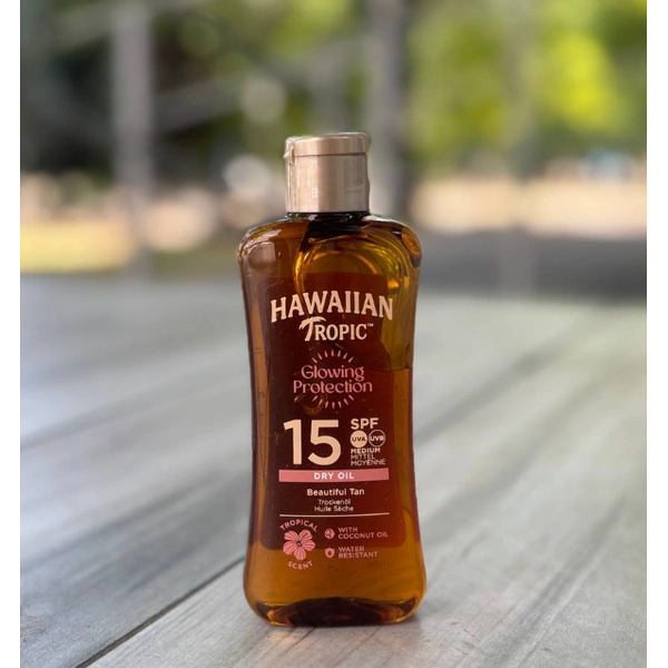 Олійка для засмахи з сонцезахистом