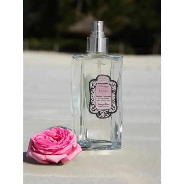 Зволожуючий спрей для тіла з ароматом троянди