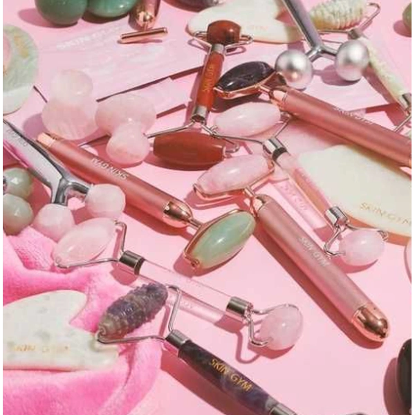 Масажний вібро-ролер для обличчя