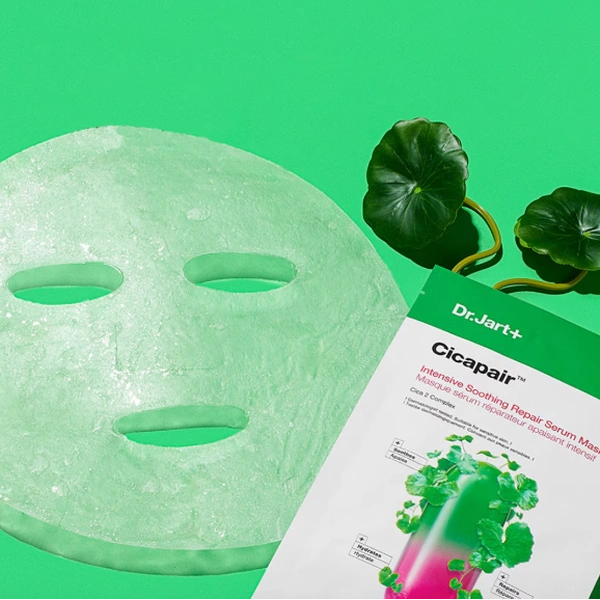 Заспокійлива тканинна маска з цинтеллою