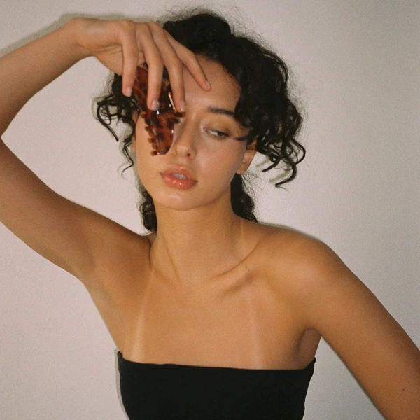 Велика заколка-краб для волосся