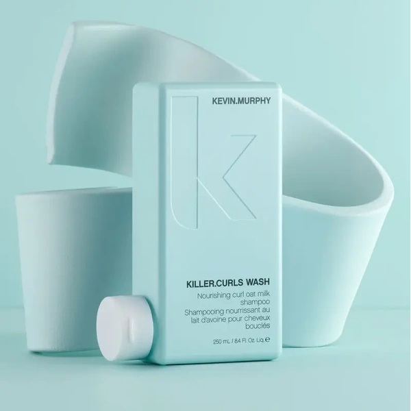 Живильний шампунь з вівсяним молоком для кучерявого волосся