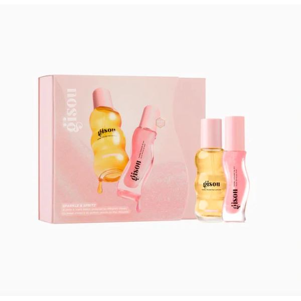 Лімітований набір з блиску та парфумованого міста для волосся