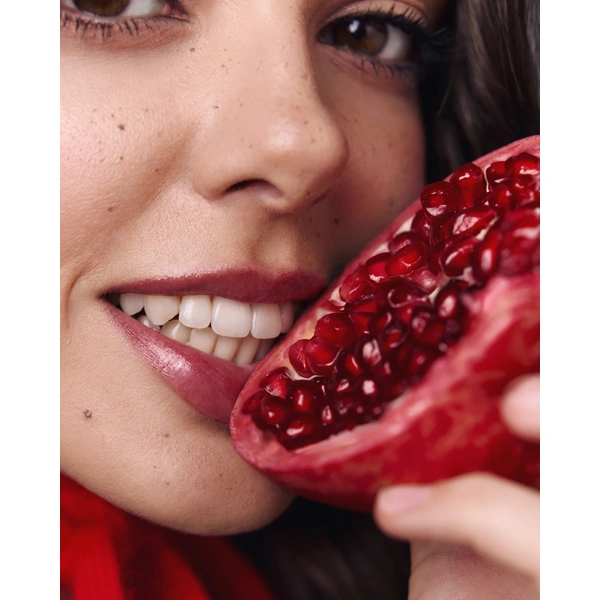 Блиск для губ з пептидами з ароматом гранату