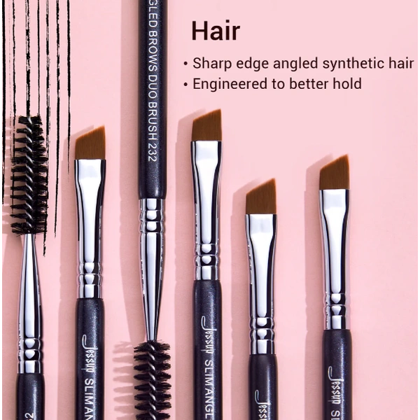 Пензлик для нанесення помадки та тіней для брів