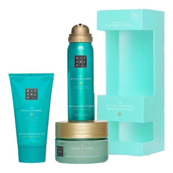 Подарунковий набір (гель-пінка для душу+скраб+крем)