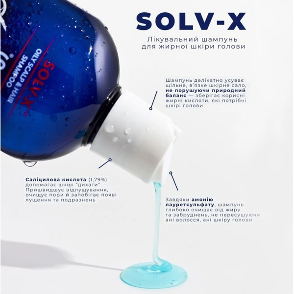 Шампунь для жирної шкіри голови