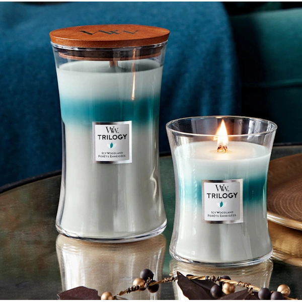 Ароматична свічка з ароматом базиліка, шавлії та пачулі