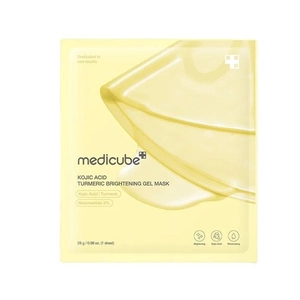 Освітлювальна гідрогелева маска з койєвою кислотою та куркумою