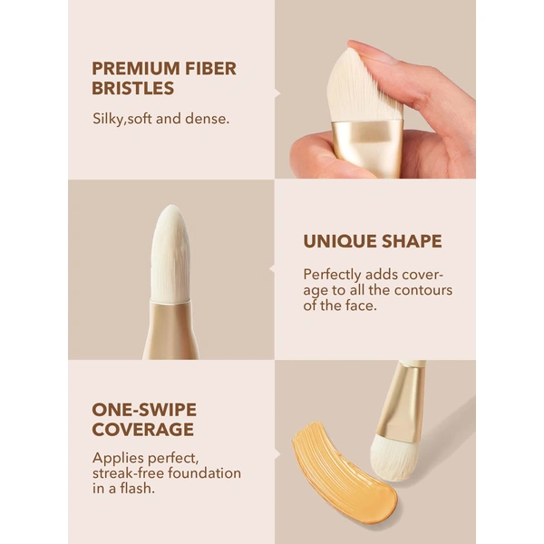 Пензлик для нанесення тональної основи