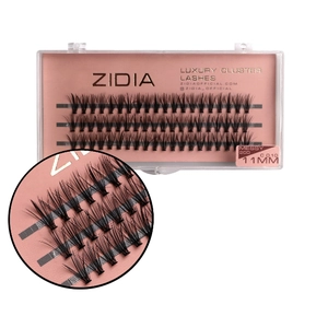 Вії пучкові (3 стрічки, розмір 11 мм)