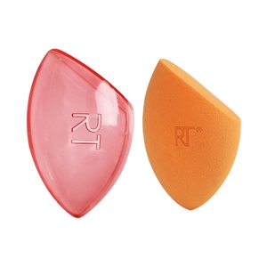 Спонжик для нанесення тональної основи з холдером в комплекті