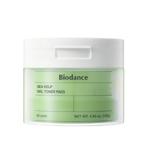 Зволожувальні та заспокійливі гелеві тонер-педи з екстрактом морських водоростей (60шт)