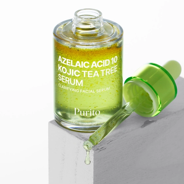 Сироватка з азелаїновою кислотою та чайним деревом