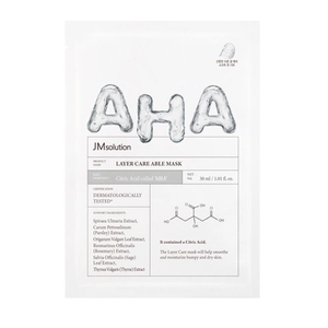 Тканинна маска для обличчя з AHA-кислотами