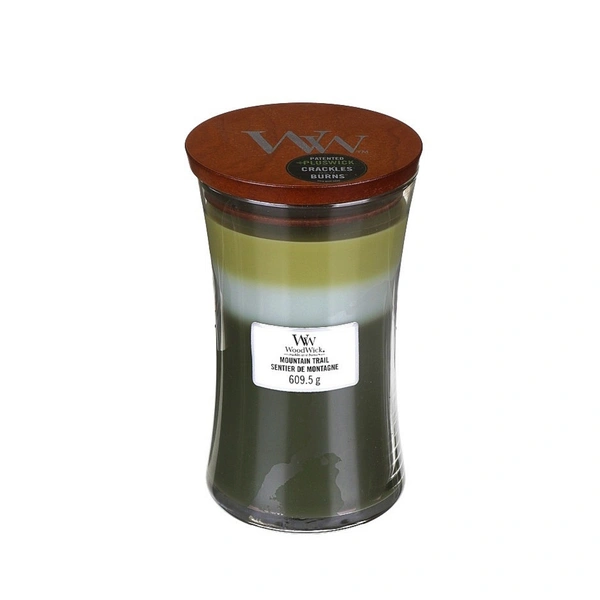 Ароматична свічка з ароматом трав, кедру та ялини