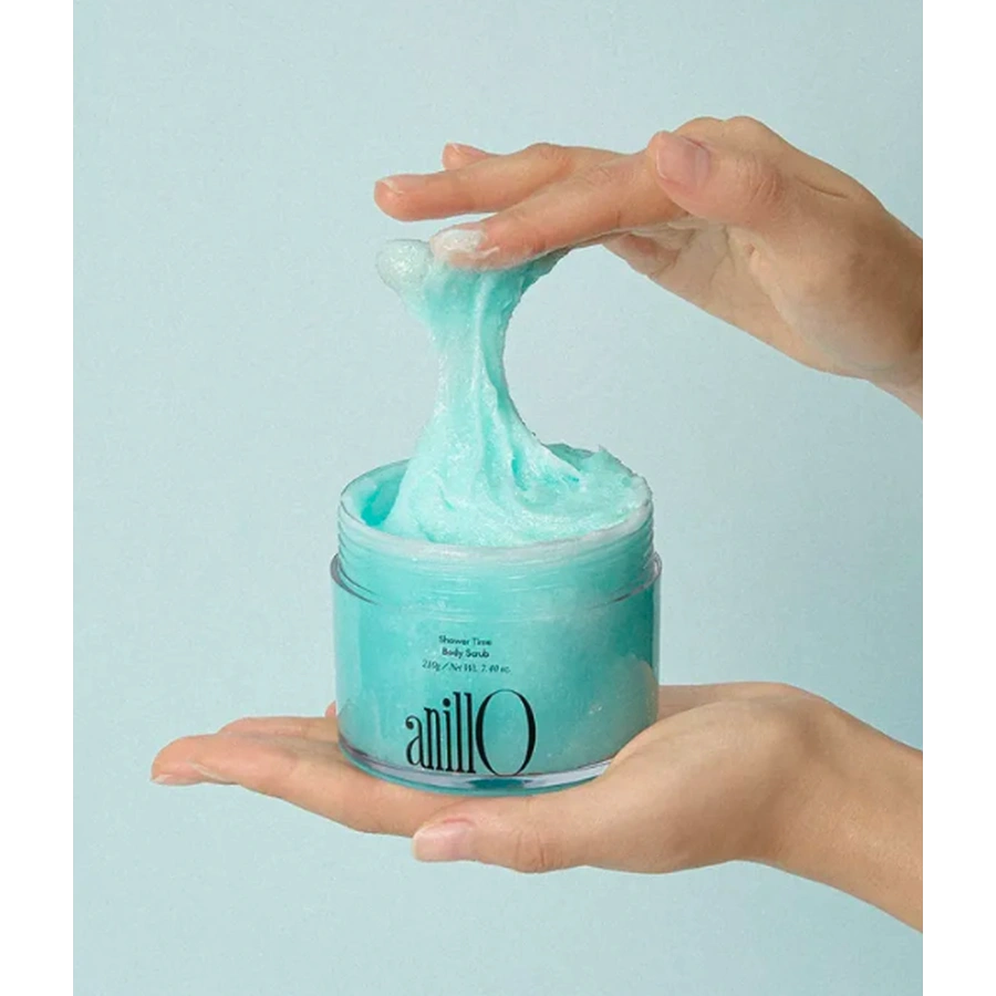 Body scrub Shower time