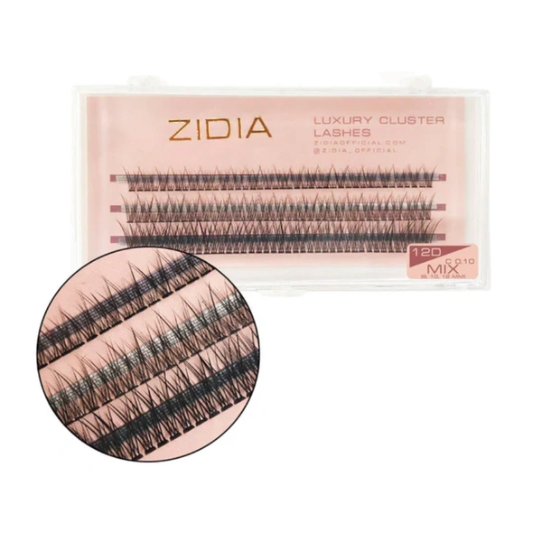 Вії пучкові (3 стрічки, розмір 9,10,11 мм)