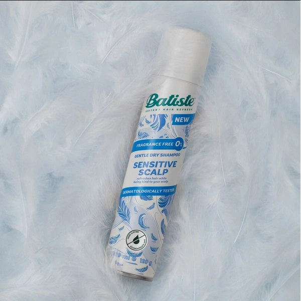 Сухий шампунь для чутливої шкіри голови без аромату