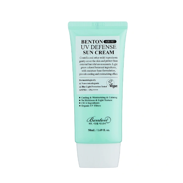 Легкий сонцезахисний крем з центелою