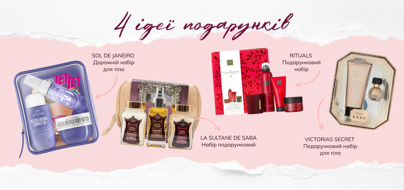 подарункова косметика для тіла